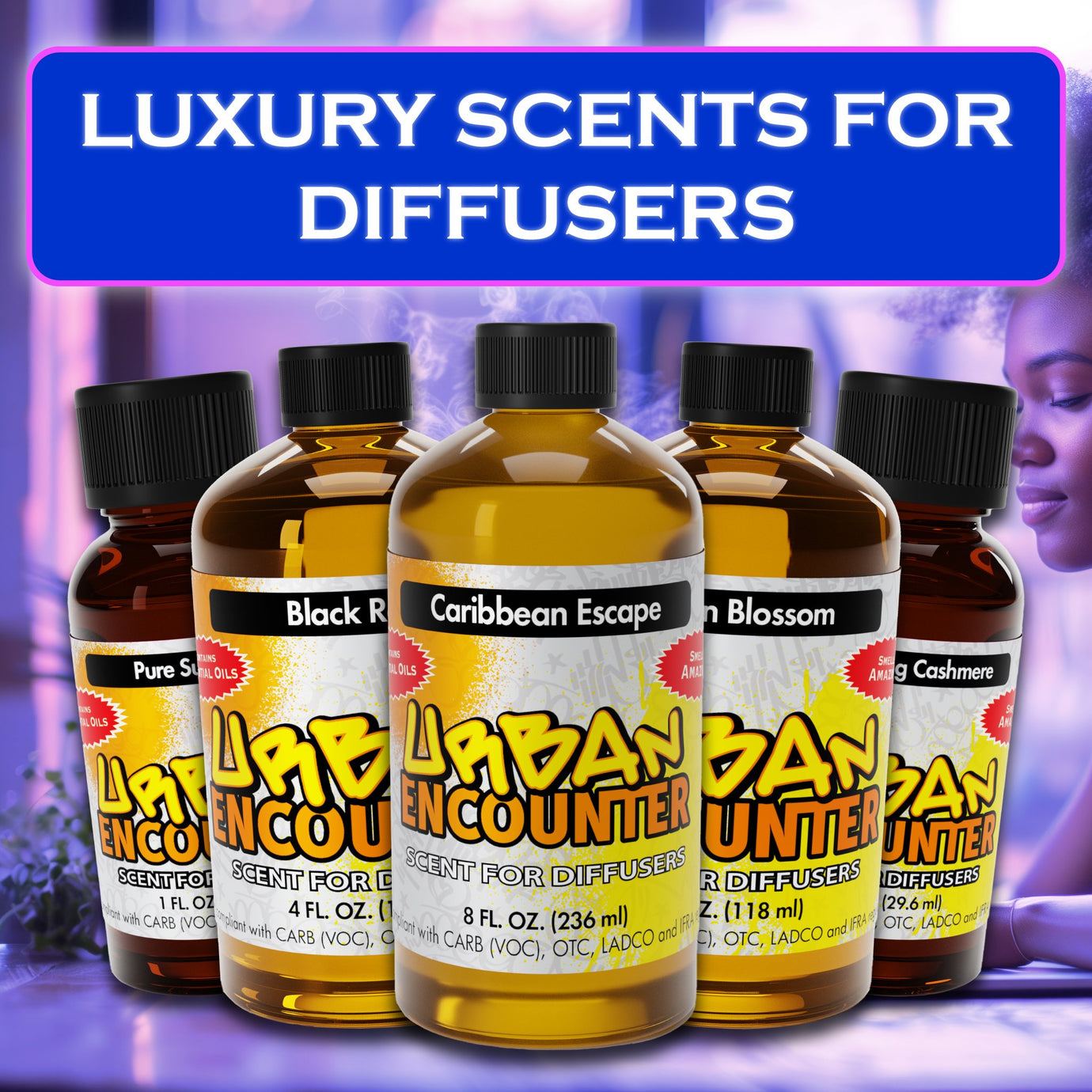 Urban Encounter Scents for Diffusers