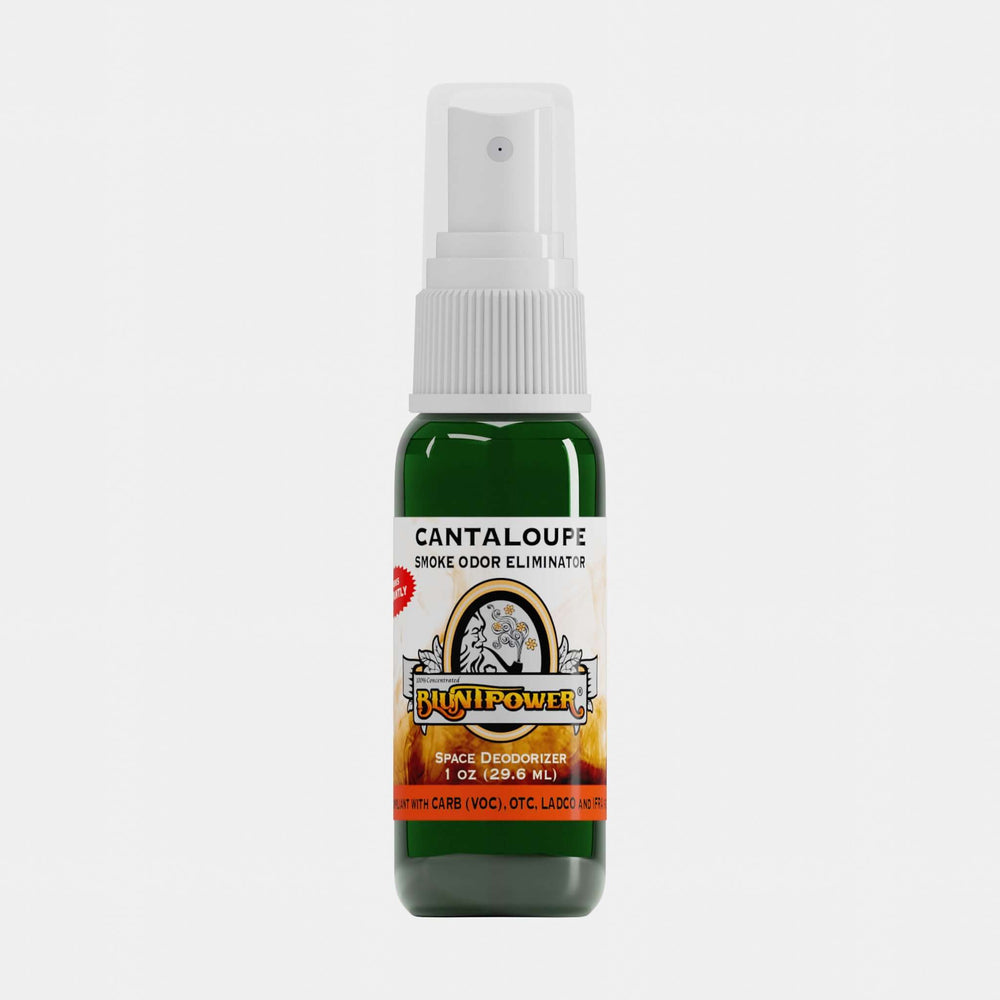 BluntPower Smoke Odor Eliminator - Cantaloupe Scent (1 fl. oz.) Orthographic