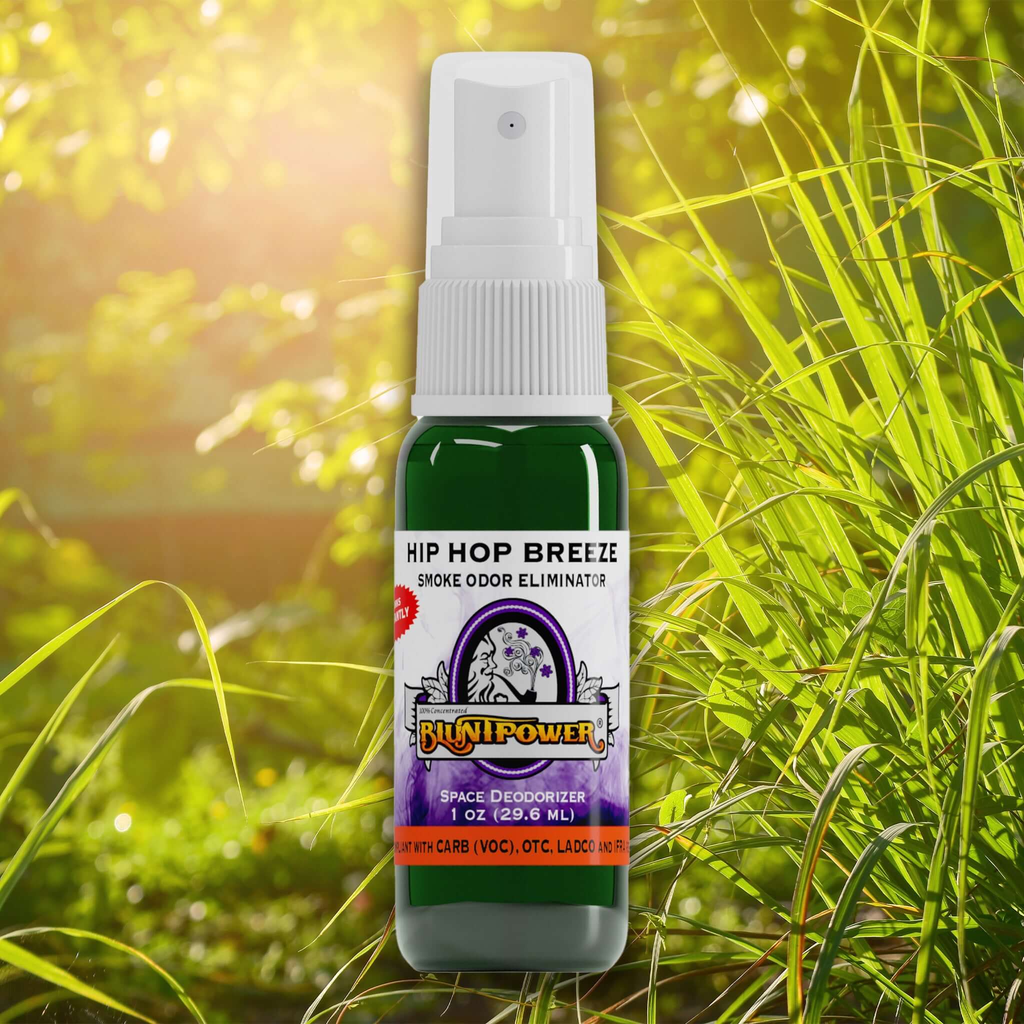 BluntPower Smoke Odor Eliminator - Hip Hop Breeze Scent (1 fl. oz.) Creative