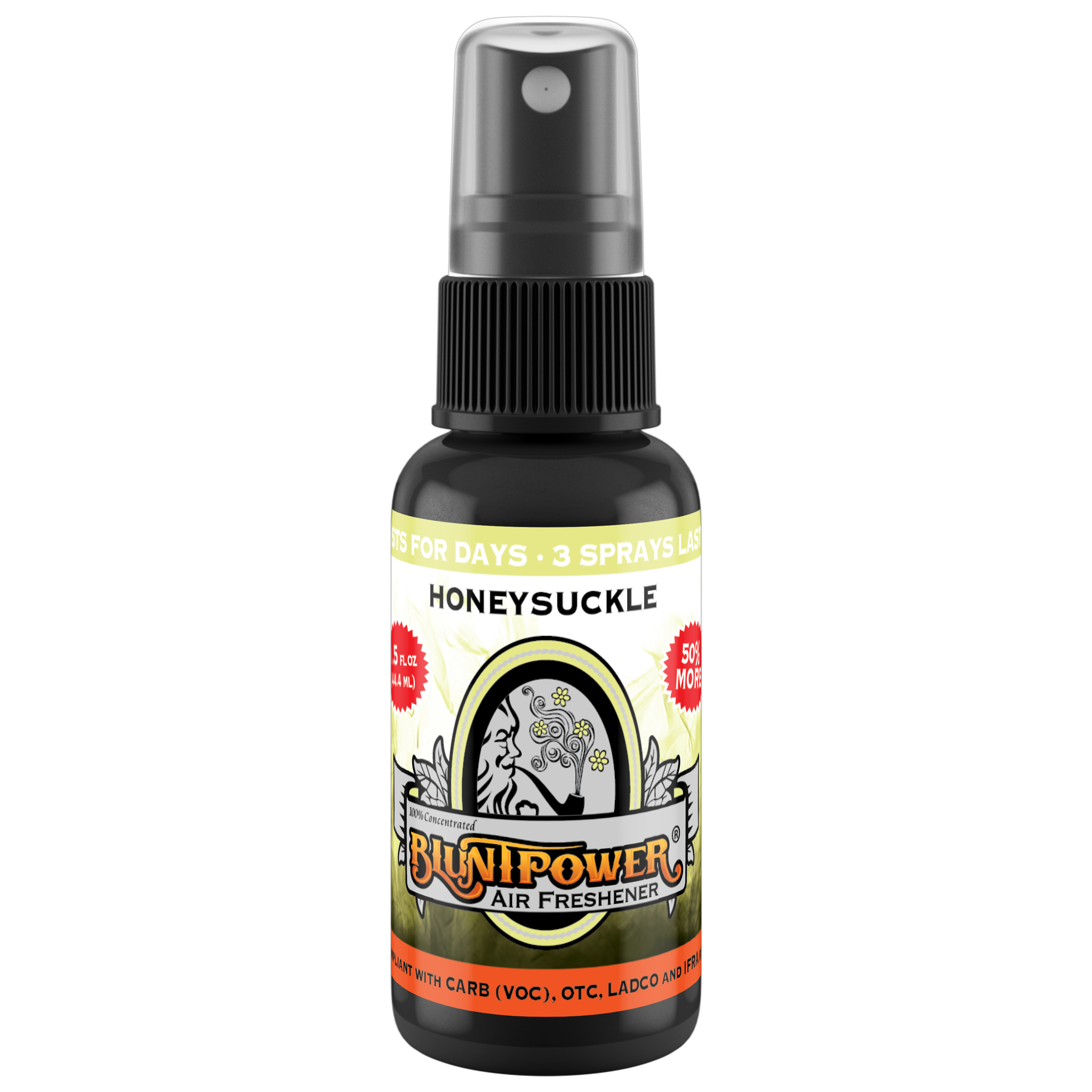 BluntPower Air Freshener - Honeysuckle Scent Size: 1.5floz