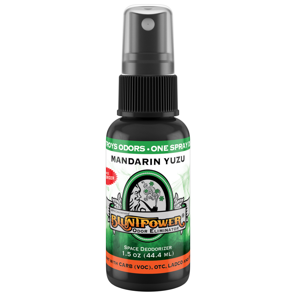 BluntPower Odor Eliminator - Mandarin Yuzu Scent Size: 1.5 fl oz