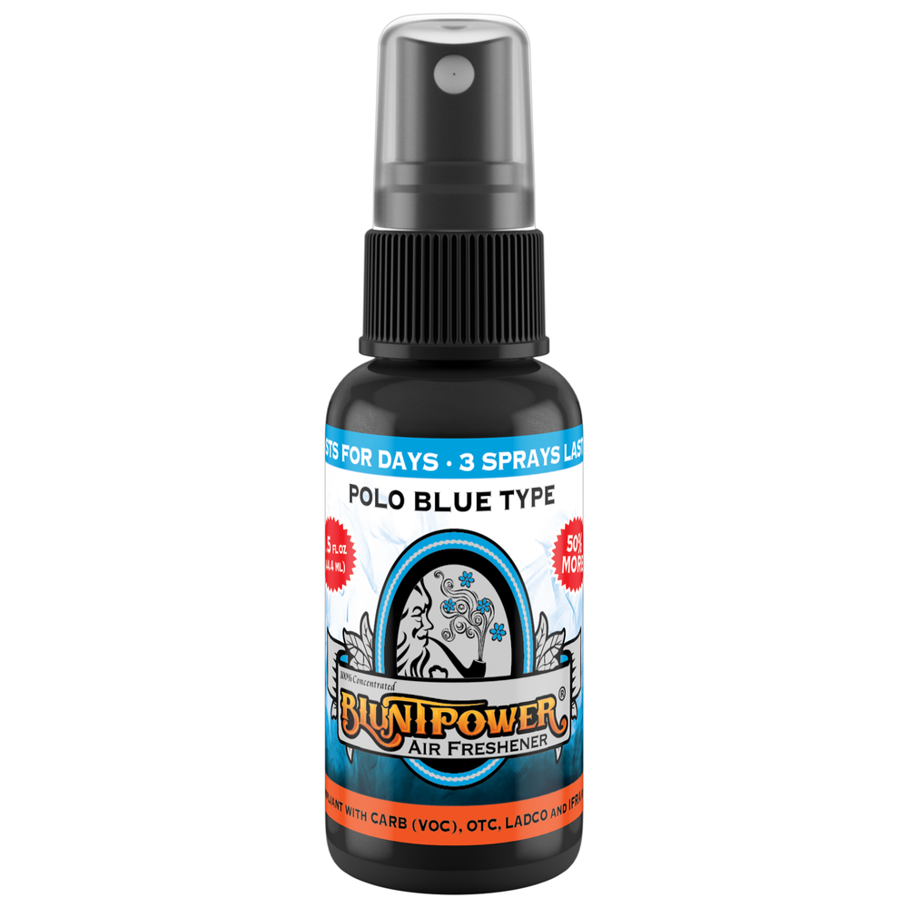 BluntPower Air Freshener - Polo Blue Type Size: 1.5floz