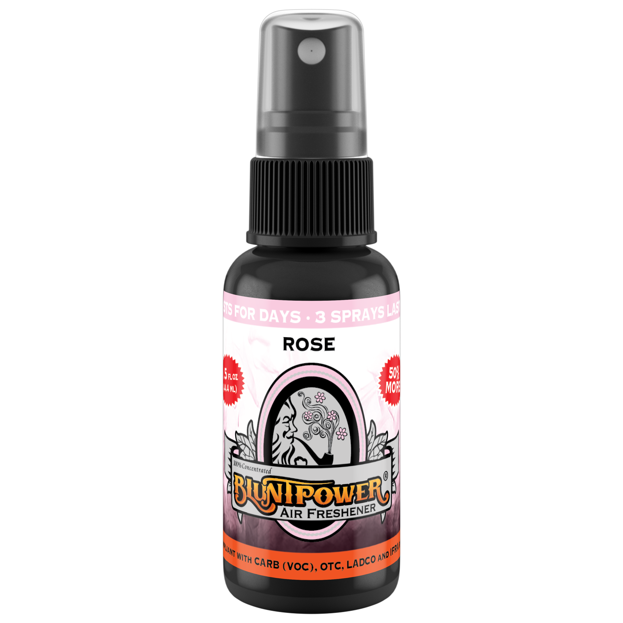 BluntPower Air Freshener - Rose Scent Size: 1.5floz