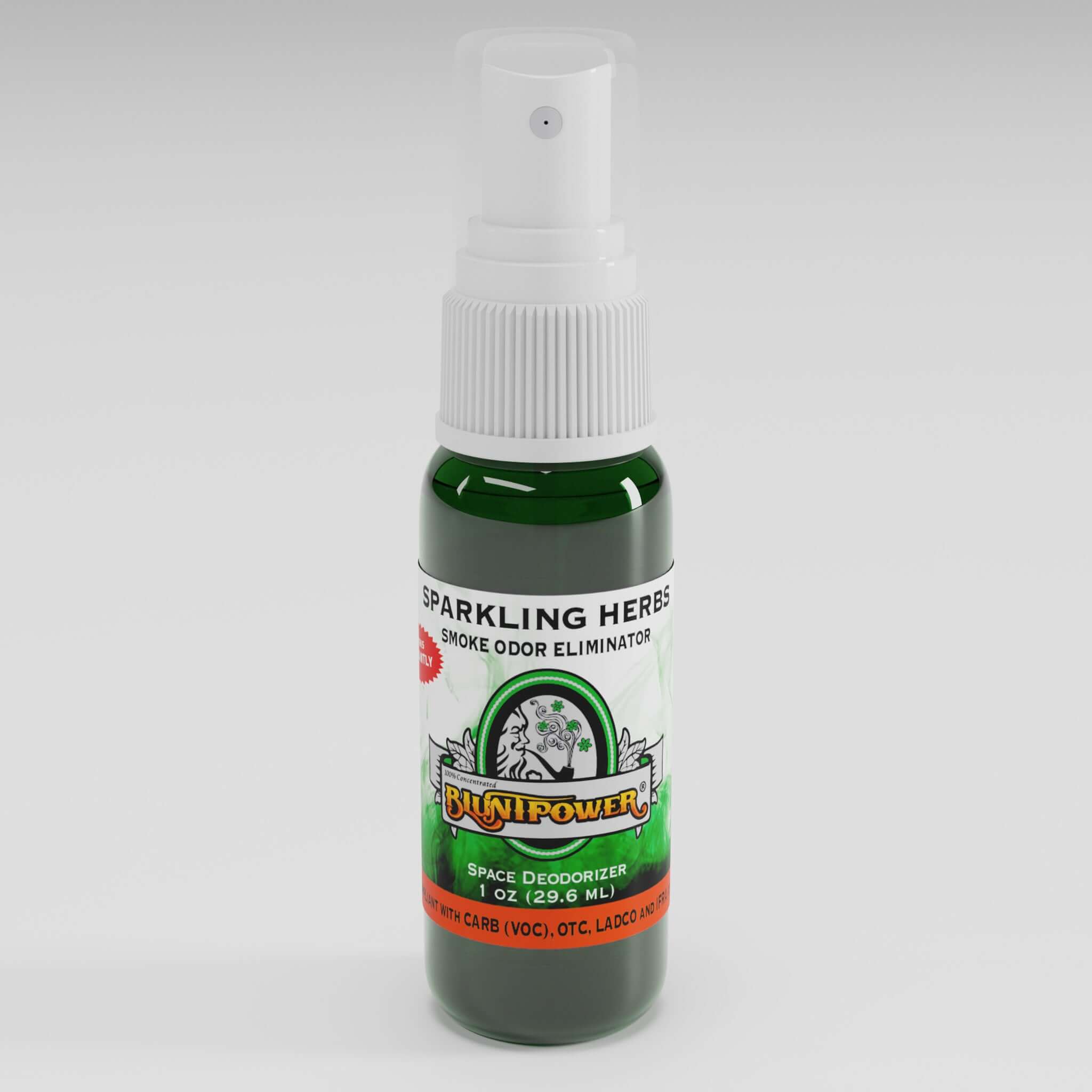 BluntPower Smoke Odor Eliminator - Sparkling Herbs Scent (1 fl. oz.) Perspective